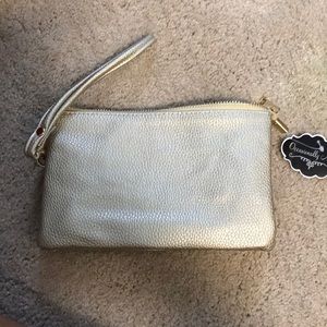 Gold wristlet